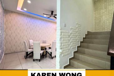 FULLY RENO SP SAUJANA BALCONY READY 2 Storey Terrace for Sale