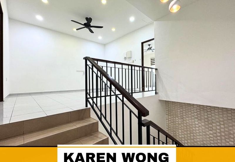 FULLY RENO SP SAUJANA BALCONY READY 2 Storey Terrace for Sale