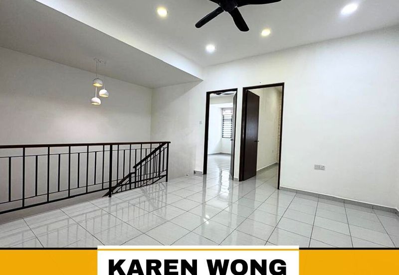 FULLY RENO SP SAUJANA BALCONY READY 2 Storey Terrace for Sale
