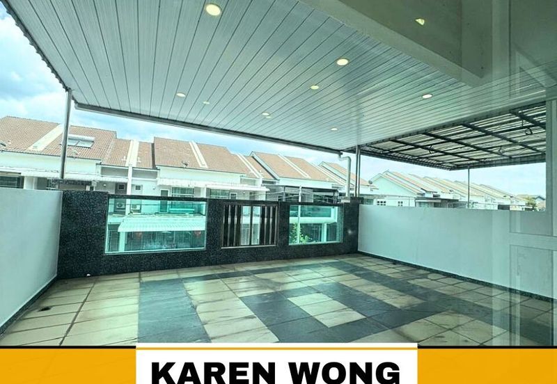 FULLY RENO SP SAUJANA BALCONY READY 2 Storey Terrace for Sale