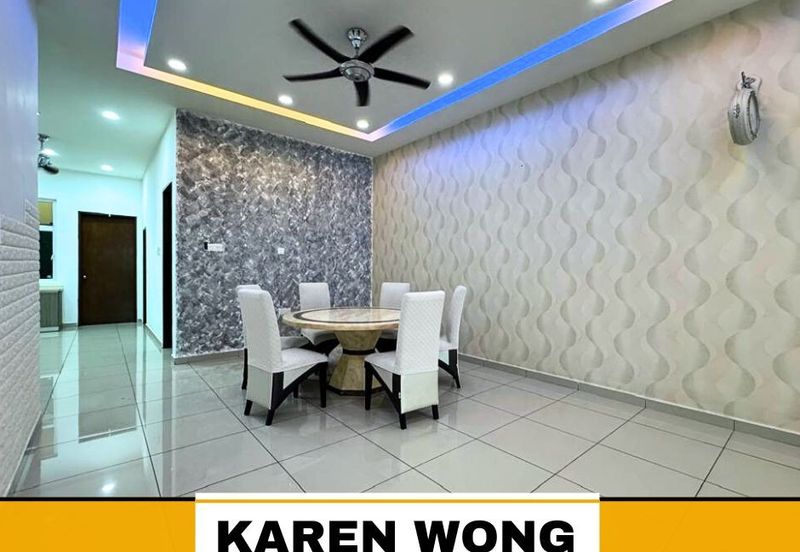 FULLY RENO SP SAUJANA BALCONY READY 2 Storey Terrace for Sale