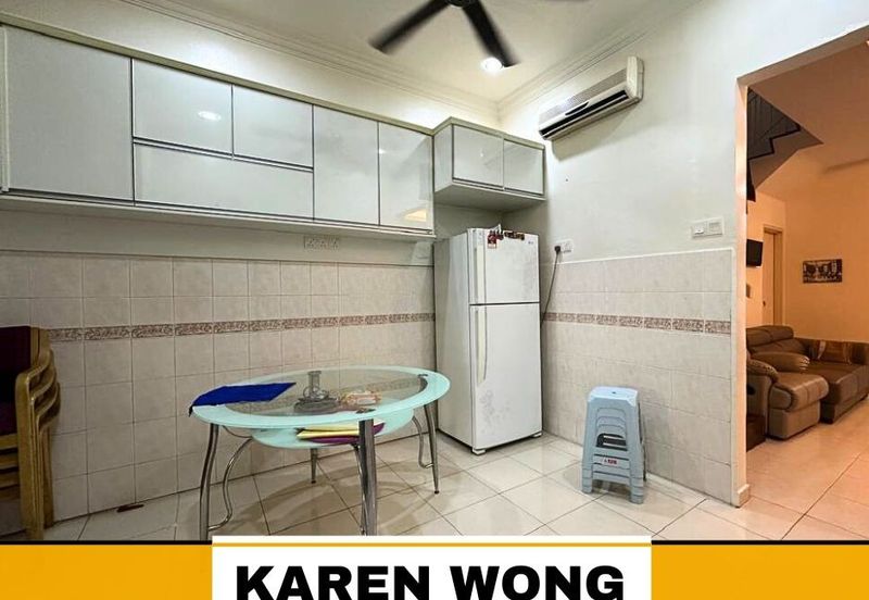 RENO EXTENDED BANDAR LAGUNA MERBOK Partly Furnished 2 Storey Terrace for Sale