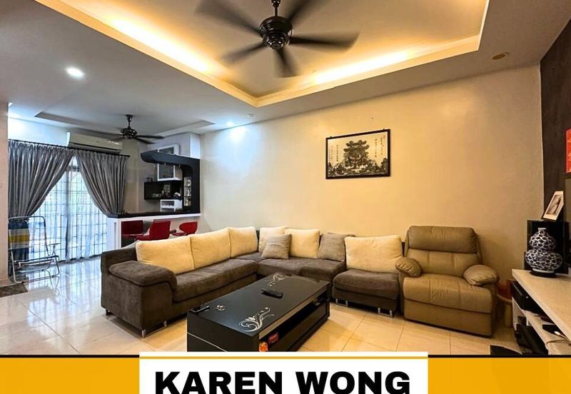 RENO EXTENDED BANDAR LAGUNA MERBOK Partly Furnished 2 Storey Terrace for Sale