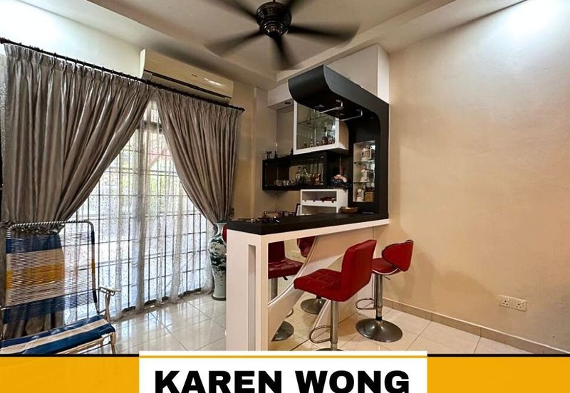 RENO EXTENDED BANDAR LAGUNA MERBOK Partly Furnished 2 Storey Terrace for Sale