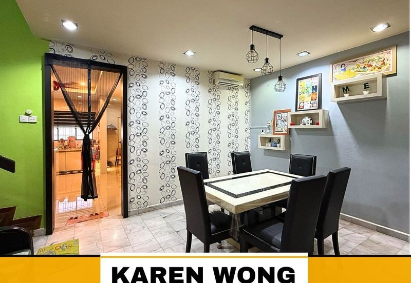 RENO WITH KITCHEN CABINET BANDAR LAGUNA MERBOK 2 Storey Terrace House for Sale