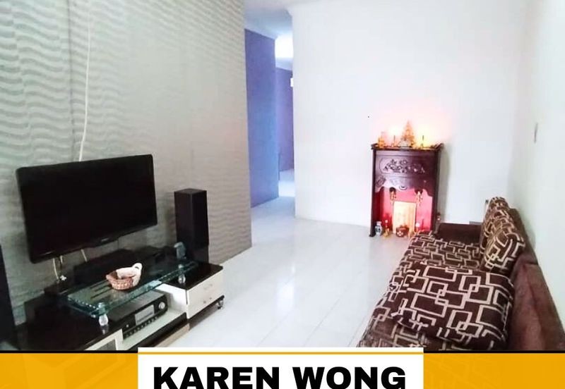 RENOVATED KITCHEN CABINET BANDAR MUTIARA 1 Storey Terrace for Sale