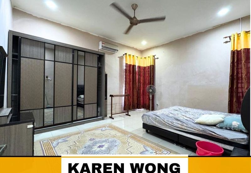 PARTLY FURNISHED AMBANGAN HEIGHTS ZON MELOR 1 Storey SEMI DETACHED for Sale
