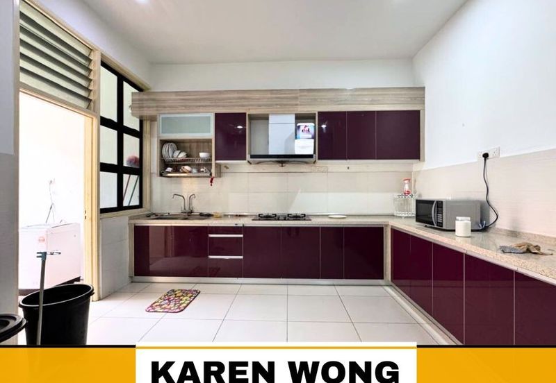 PARTLY FURNISHED AMBANGAN HEIGHTS ZON MELOR 1 Storey SEMI DETACHED for Sale