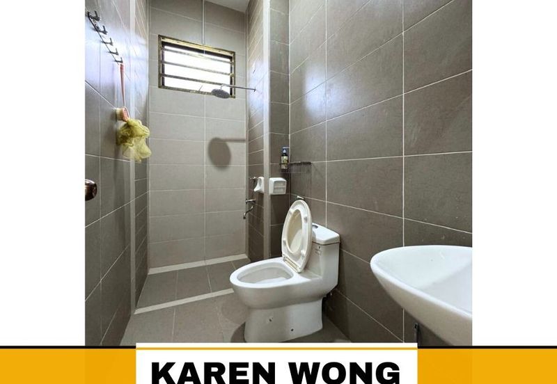 PARTLY FURNISHED AMBANGAN HEIGHTS ZON MELOR 1 Storey SEMI DETACHED for Sale