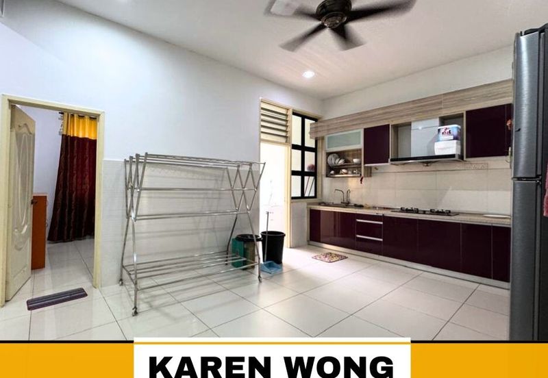 PARTLY FURNISHED AMBANGAN HEIGHTS ZON MELOR 1 Storey SEMI DETACHED for Sale