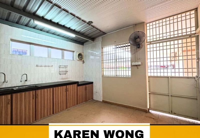 FULLY EXTENDED TAMAN BERLIAN INDAH 1 Storey SEMI DETACHED for Sale