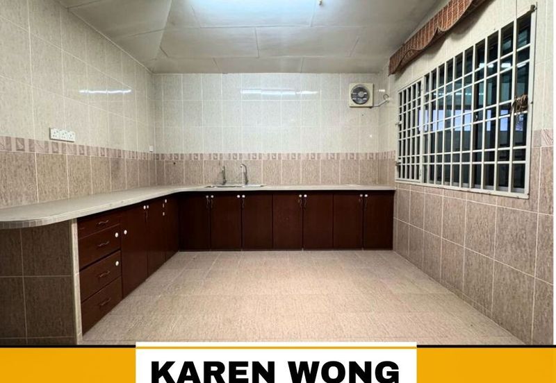 FULLY EXTENDED TAMAN BERLIAN INDAH 1 Storey SEMI DETACHED for Sale