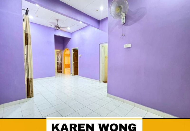 FULLY EXTENDED TAMAN BERLIAN INDAH 1 Storey SEMI DETACHED for Sale
