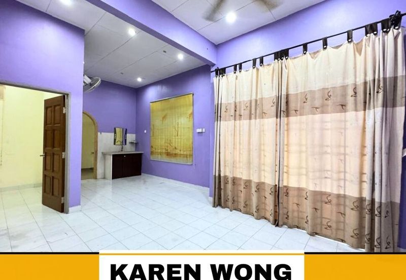 FULLY EXTENDED TAMAN BERLIAN INDAH 1 Storey SEMI DETACHED for Sale