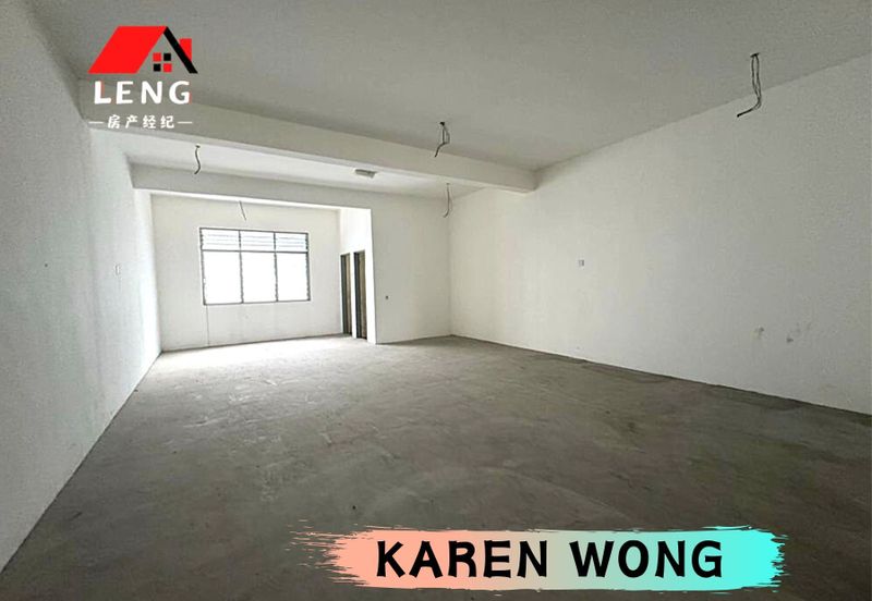 FACING ROAD 1ST FLOOR SHOPLOT RIVERFRONT CITY PEKAN BARU for Rent