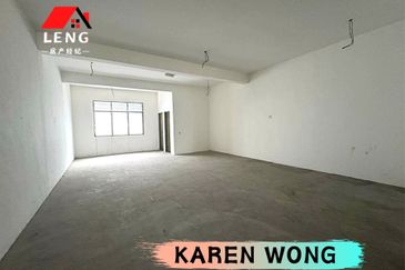 FACING ROAD 1ST FLOOR SHOPLOT RIVERFRONT CITY PEKAN BARU for Rent