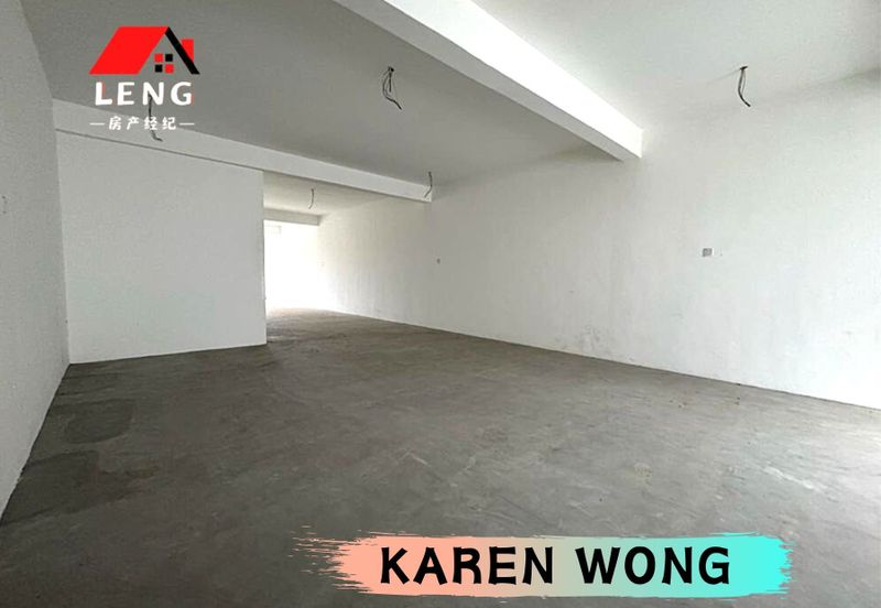 FACING ROAD 1ST FLOOR SHOPLOT RIVERFRONT CITY PEKAN BARU for Rent