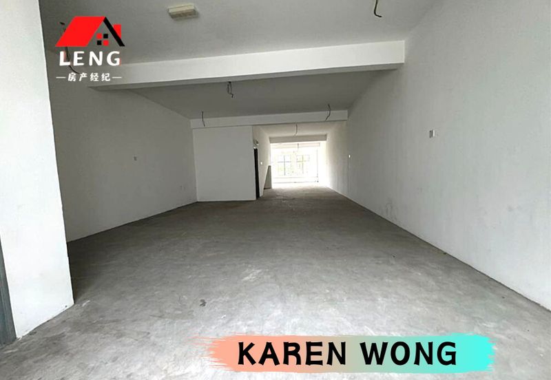 FACING ROAD 1ST FLOOR SHOPLOT RIVERFRONT CITY PEKAN BARU for Rent