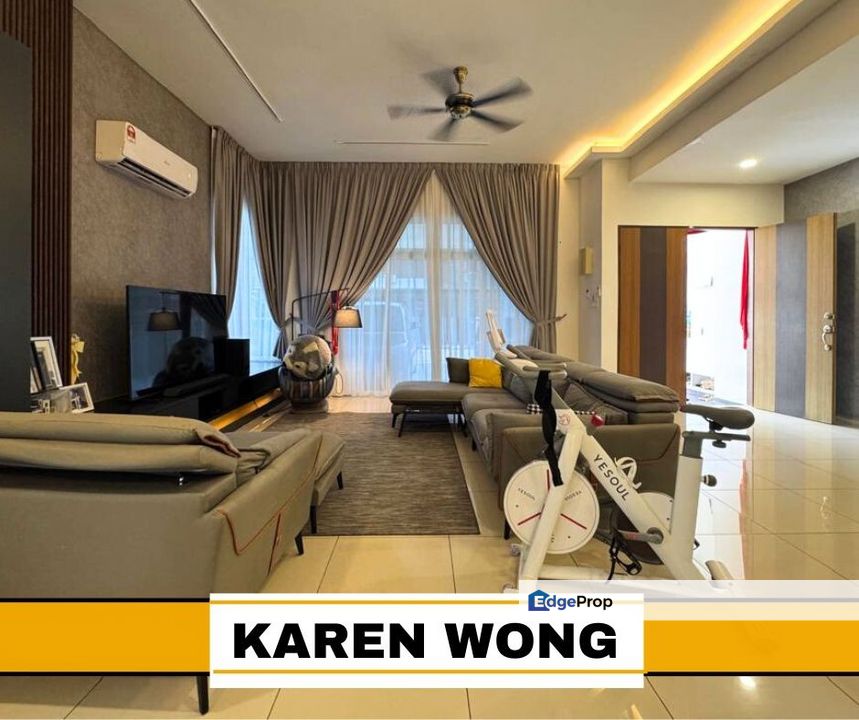 ENDLOT WITH EXTRA LAND TAMAN SINAR INTAN 3 FULLY RENO Double Storey SEMI DETACHED for Sale, Kedah, Sungai Petani