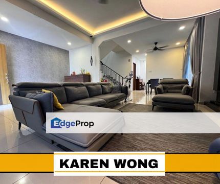 ENDLOT WITH EXTRA LAND TAMAN SINAR INTAN 3 FULLY RENO Double Storey SEMI DETACHED for Sale, Kedah, Sungai Petani