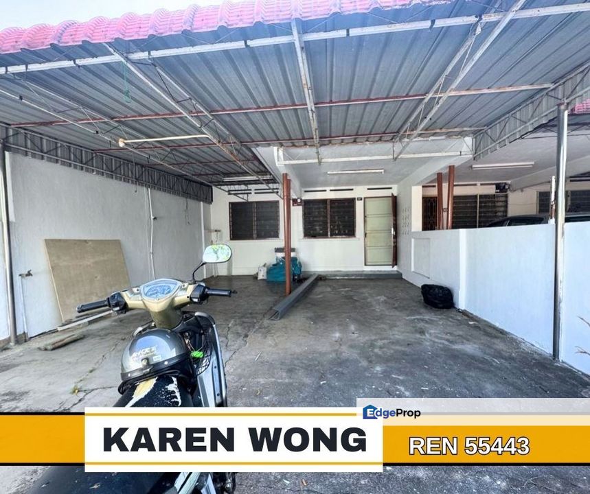 FACING PADANG TAMAN BUNGA RAYA 1 Storey Terrace House for RENT, Kedah, Sungai Petani