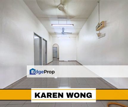 FULLY EXTENDED BACKYARD TAMAN RIA 1 Storey Terrace House for Sale, Kedah, Sungai Petani