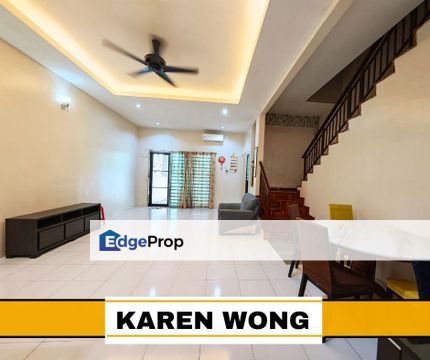 FACING PADANG TAMAN NILAM SARI Double Storey Terrace House for Sale, Kedah, Kuala Muda