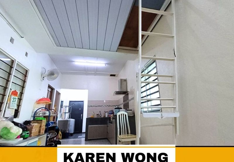 TAMAN PERPADUAN NEAR SIN KWANG SCHOOL ENDLOT RENOVATED House for Sale