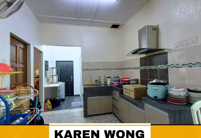 TAMAN PERPADUAN NEAR SIN KWANG SCHOOL ENDLOT RENOVATED House for Sale