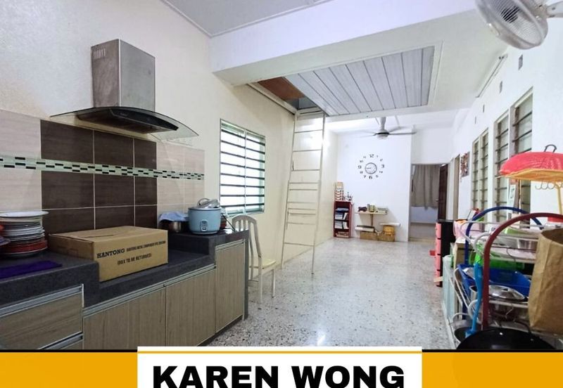 TAMAN PERPADUAN NEAR SIN KWANG SCHOOL ENDLOT RENOVATED House for Sale