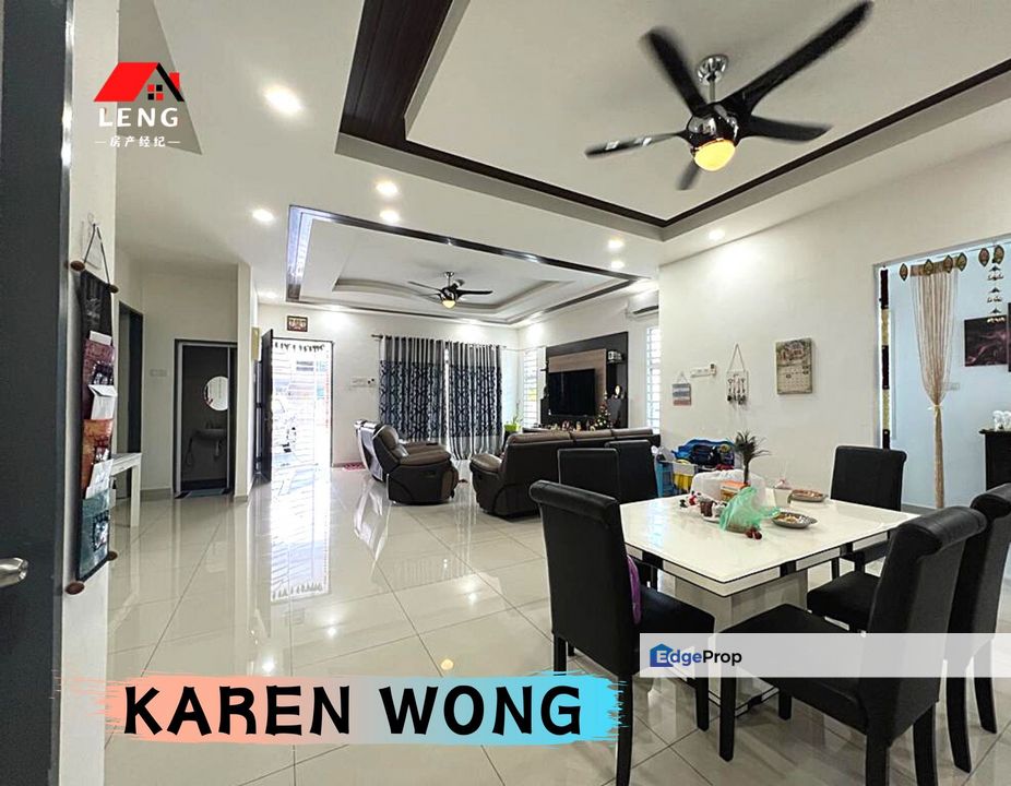 FULLY FURNISHED ROSEVILLE BANDAR PUTERI JAYA 2 Storey SEMI DETACHED for Rent, Kedah, Sungai Petani