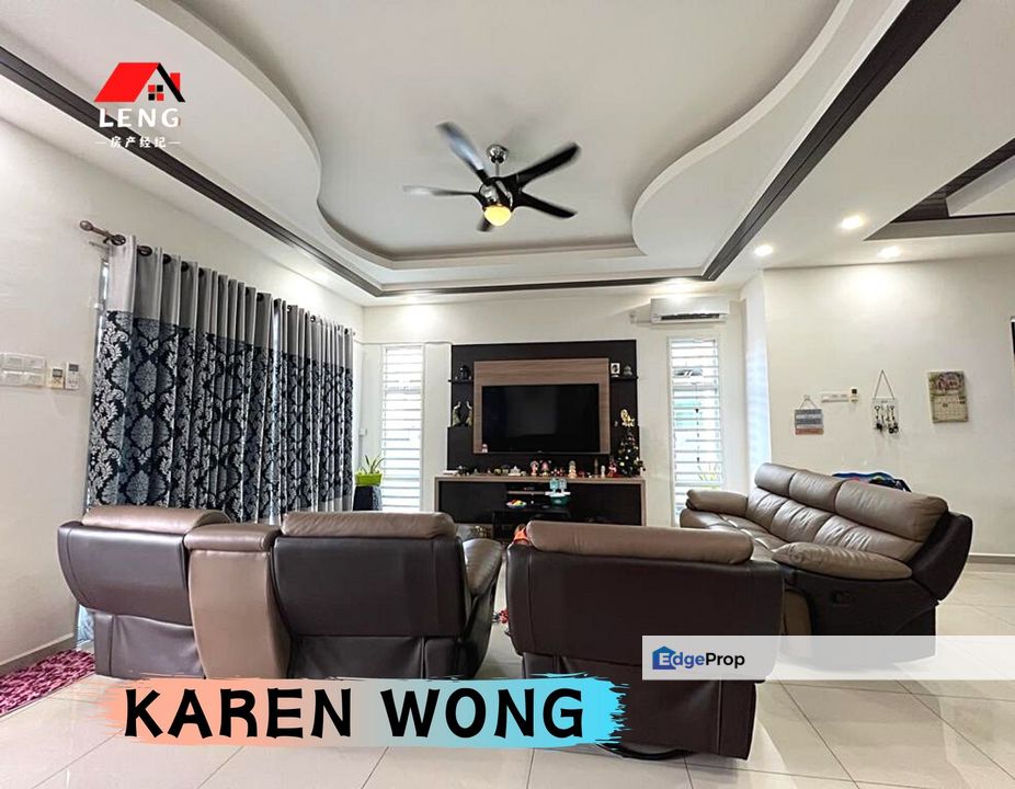 FULLY FURNISHED ROSEVILLE BANDAR PUTERI JAYA 2 Storey SEMI DETACHED for Rent, Kedah, Sungai Petani