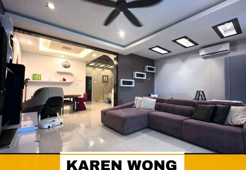 LUXURY CONCEPT TAMAN INTAN FULLY RENO & FURNISHED 2 Storey Terrace for Sale