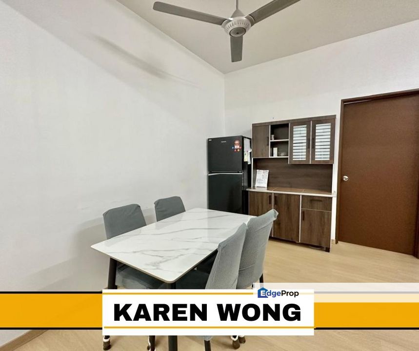 UPPER FLOOR TOWN HOUSE BUKIT BANYAN Partly Furnished House for Sale, Kedah, Sungai Petani