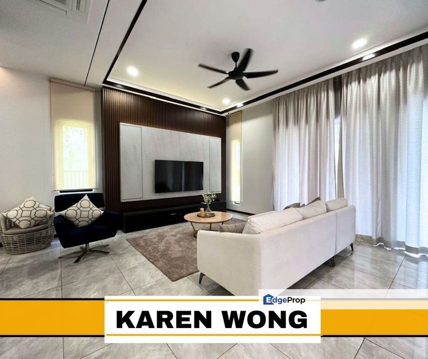 SHOW HOUSE FULLY FURNISHED SIERRA PRIME BUKIT BANYAN 2 Storey SEMI DETACHED for Rent, Kedah, Sungai Petani