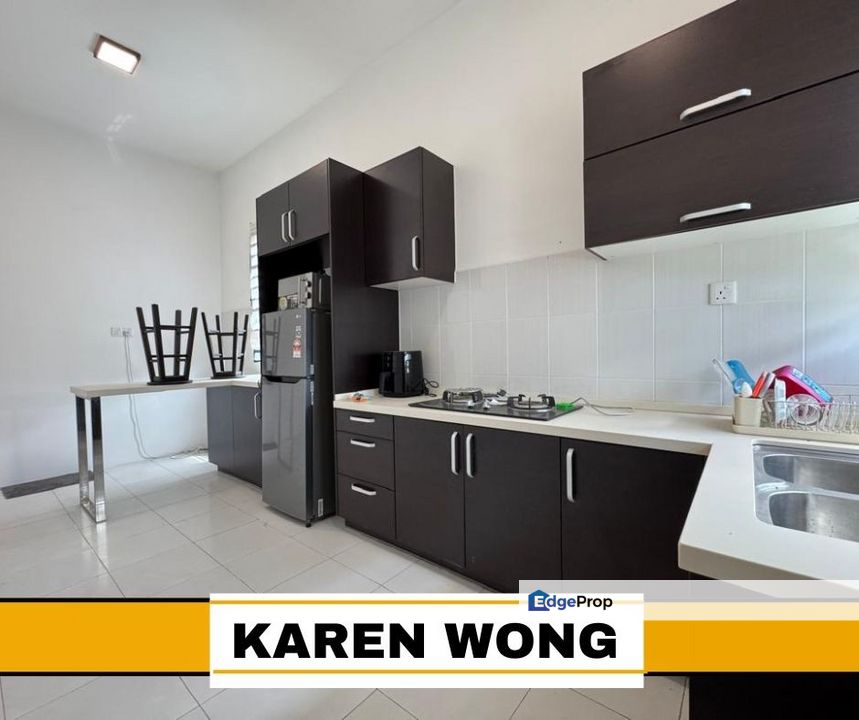 RENOVATED & PARTLY FURNISHED LOUVRE RESIDENCE BANDAR PUTERI JAYA 1 Storey SEMI DETACHED for Sale, Kedah, Sungai Petani