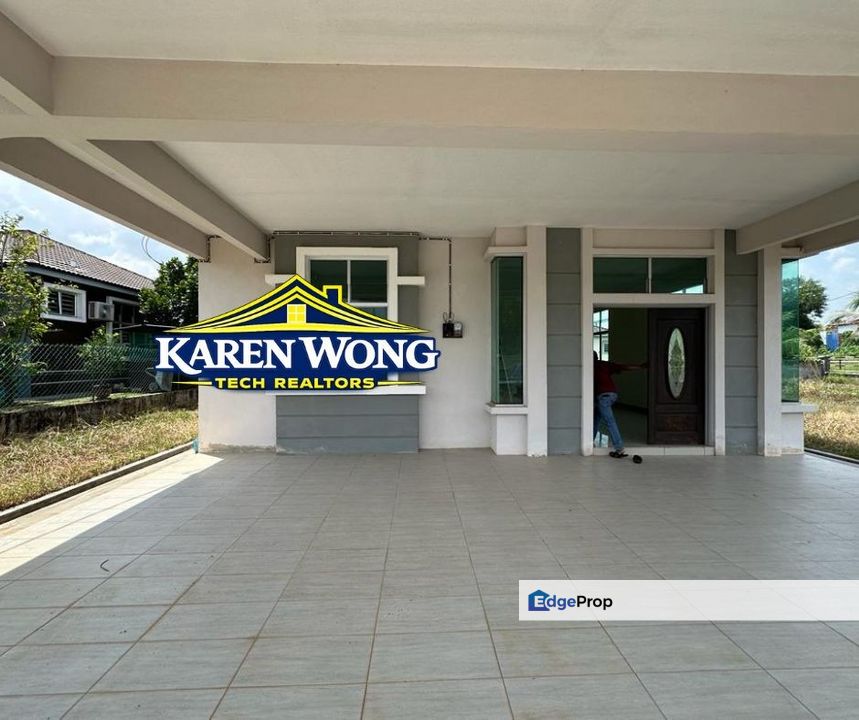 SUPER BIG LAND SIZE TAMAN BISTARI UTAMA 1 Storey BUNGALOW ENDLOT for Sale, Kedah, Bedong