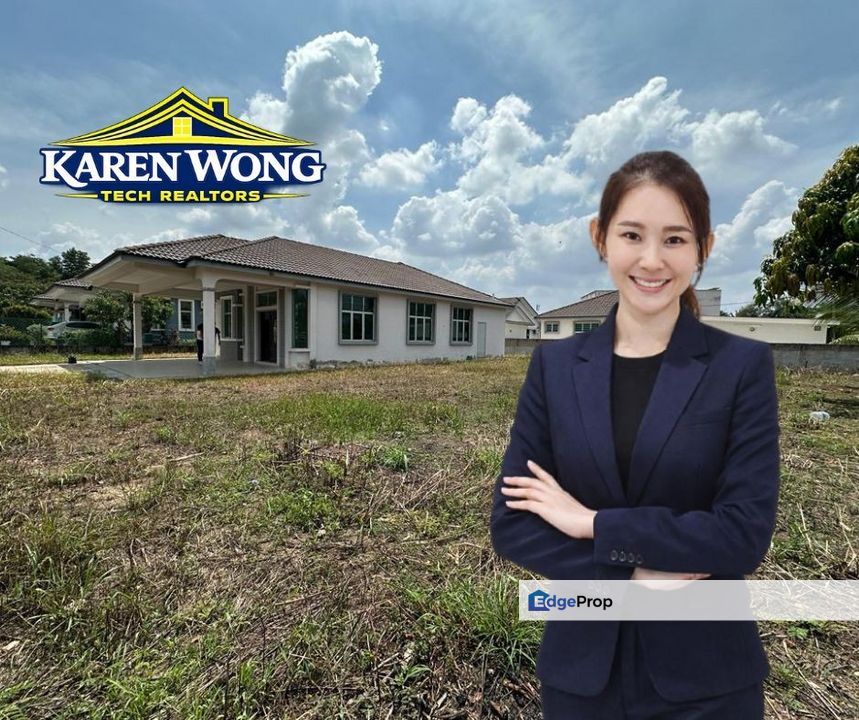 SUPER BIG LAND SIZE TAMAN BISTARI UTAMA 1 Storey BUNGALOW ENDLOT for Sale, Kedah, Bedong