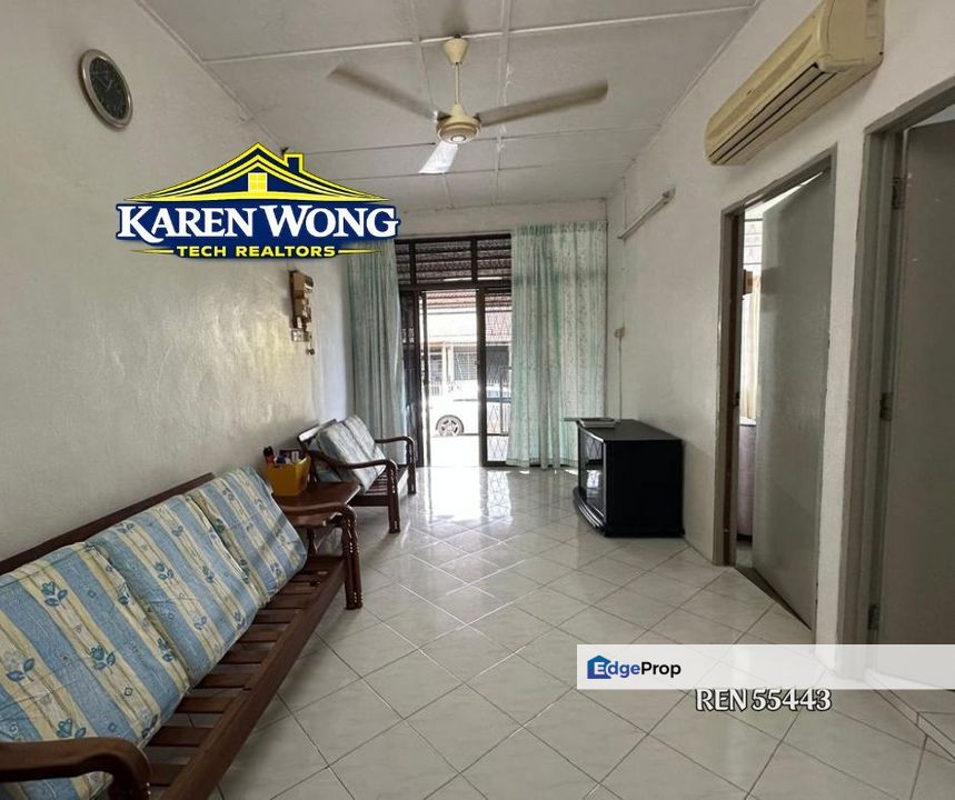 ENDLOT PARTLY FURNISHED TAMAN RIA JAYA EXTENDED (Lorong Makyong) 1 Storey Terrace for Rent, Kedah, Sungai Petani