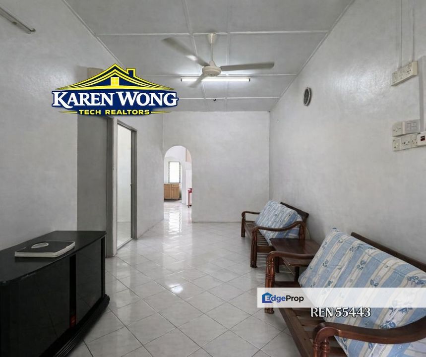 ENDLOT PARTLY FURNISHED TAMAN RIA JAYA EXTENDED (Lorong Makyong) 1 Storey Terrace for Rent, Kedah, Sungai Petani