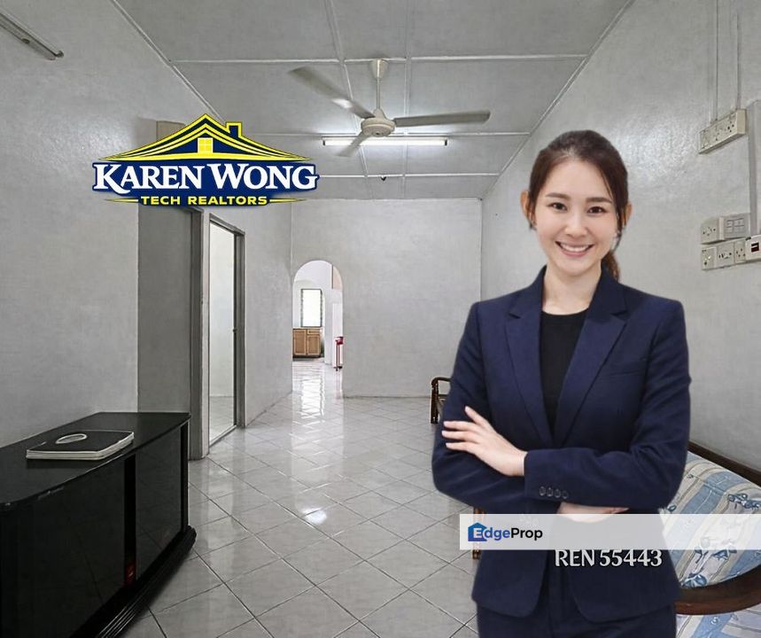 ENDLOT PARTLY FURNISHED TAMAN RIA JAYA EXTENDED (Lorong Makyong) 1 Storey Terrace for Rent, Kedah, Sungai Petani