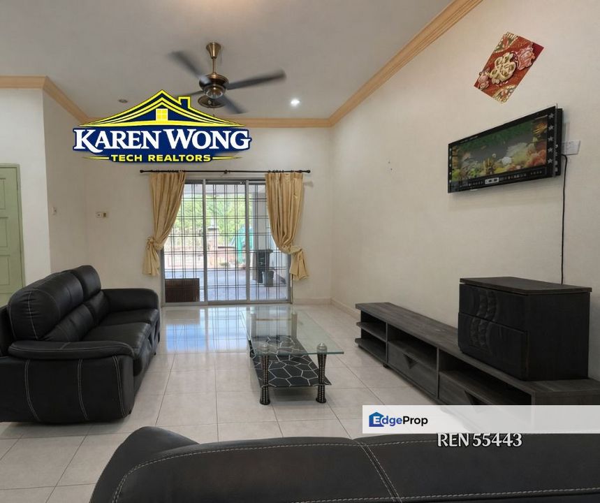 FACING PLAYGROUND BANDAR LAGUNA MERBOK FULLY EXTENDED 2 Storey Terrace House for Sale, Kedah, Sungai Petani