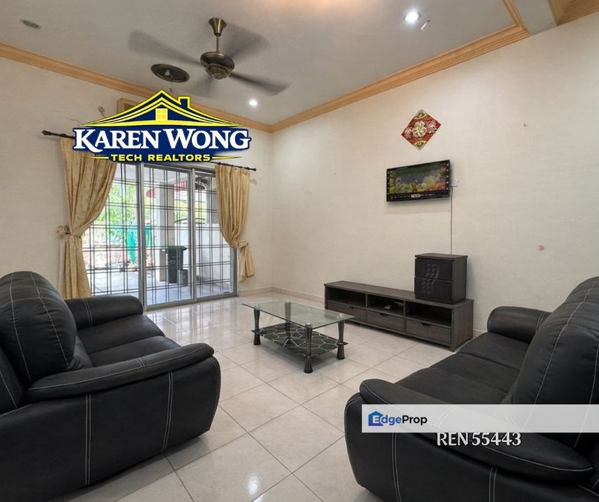FACING PLAYGROUND BANDAR LAGUNA MERBOK FULLY EXTENDED 2 Storey Terrace House for Sale, Kedah, Sungai Petani