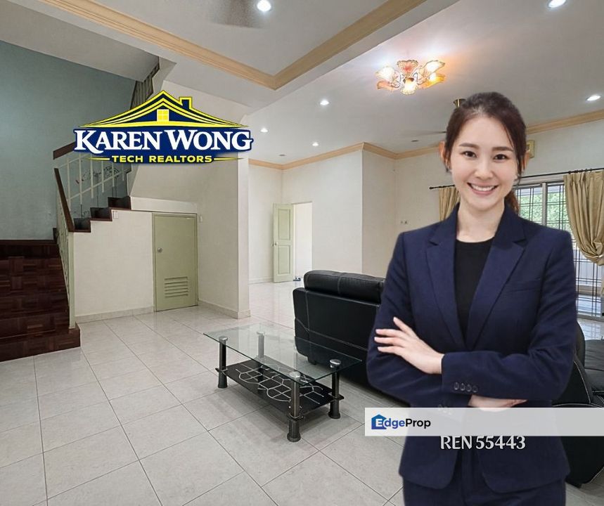 FACING PLAYGROUND BANDAR LAGUNA MERBOK FULLY EXTENDED 2 Storey Terrace House for Sale, Kedah, Sungai Petani