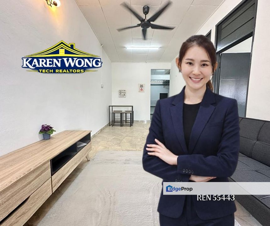 FULL LOAN & CASH BACK TAMAN KELADI FULLY EXTENDED 1 Storey Terrace for Sale, Kedah, Sungai Petani