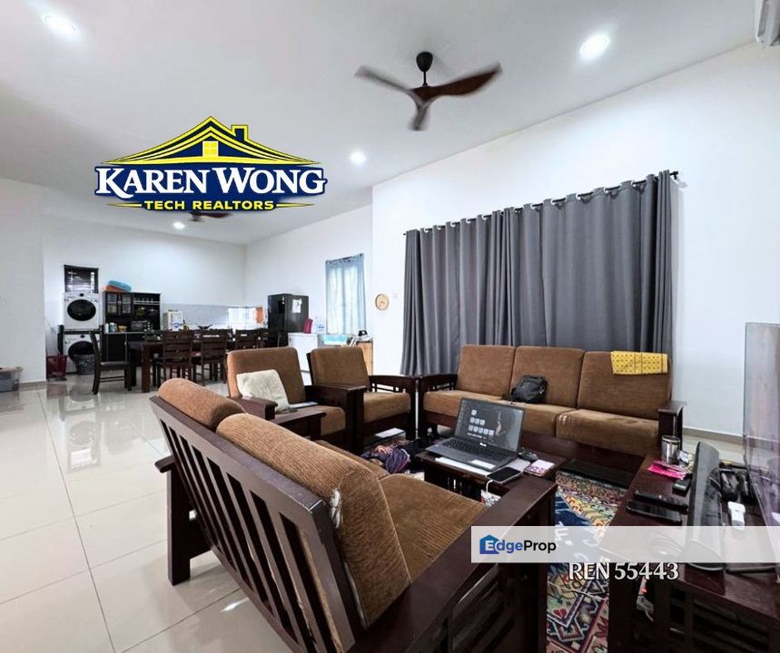 OPEN FACING & FURNISHED TAMAN PERMAIPURA VILLA BEDONG 1 Storey BUNGALOW for Rent, Kedah, Kuala Muda