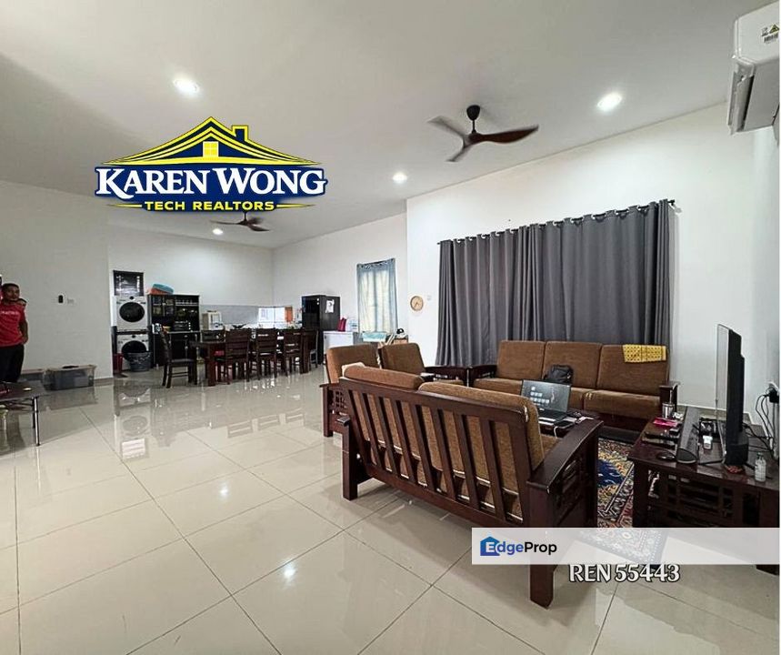 OPEN FACING & FURNISHED TAMAN PERMAIPURA VILLA BEDONG 1 Storey BUNGALOW for Rent, Kedah, Kuala Muda