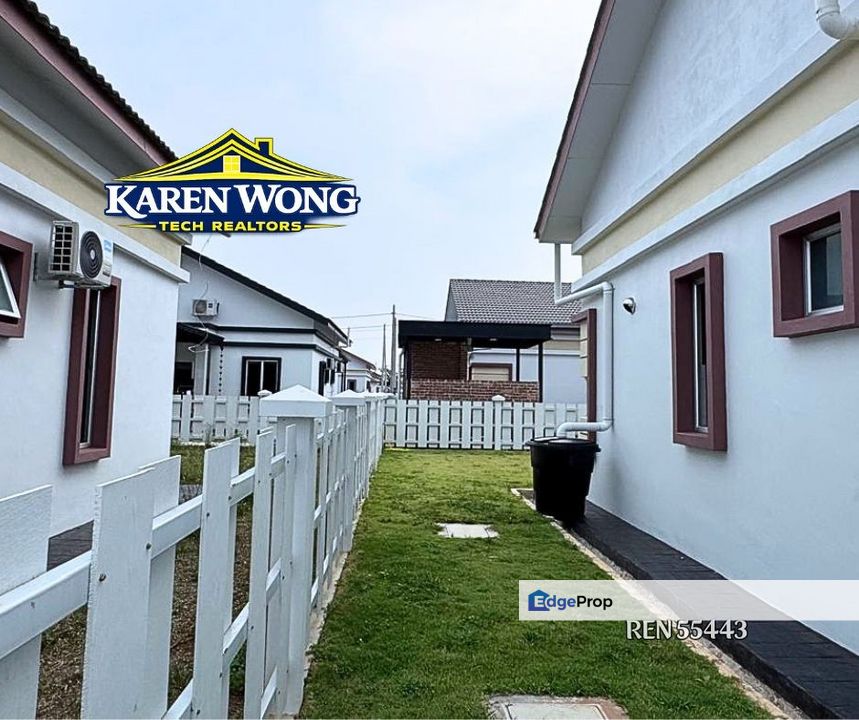 OPEN FACING & FURNISHED TAMAN PERMAIPURA VILLA BEDONG 1 Storey BUNGALOW for Rent, Kedah, Kuala Muda