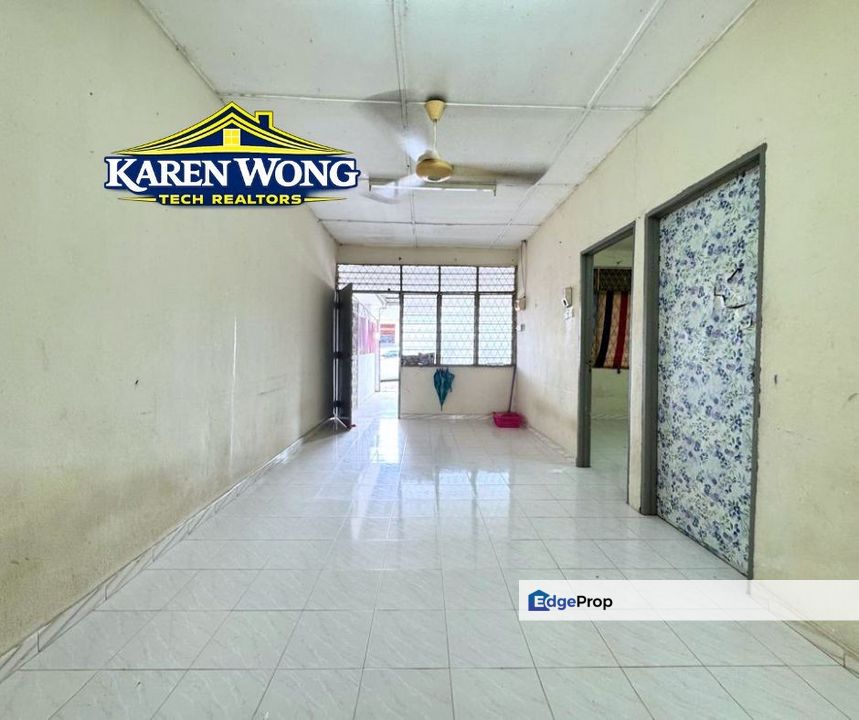 FULLY EXTENDED BACKYARD TAMAN SEJATI INDAH NEAR SP SELATAN EXIT TOLL 1 Storey Terrace for Rent, Kedah, Sungai Petani