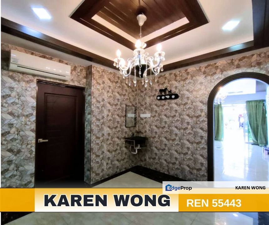 WALKING DISTANCE to Maybank RENOVATED House for Rent @ TAMAN RIA JAYA, Kedah, Sungai Petani